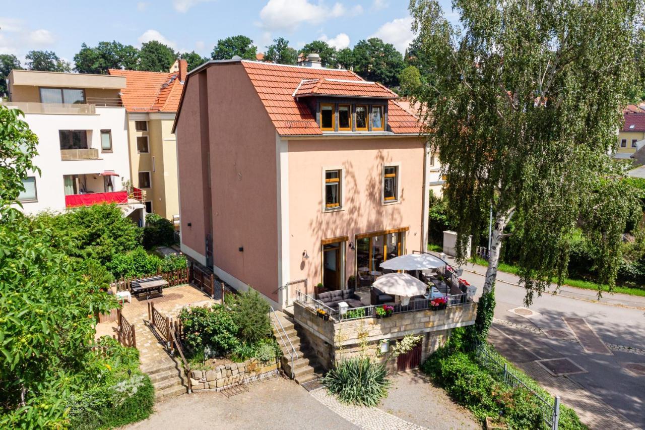 ElbPension&Ferienwohnung Sächsische Schweiz Pirna Exterior foto
