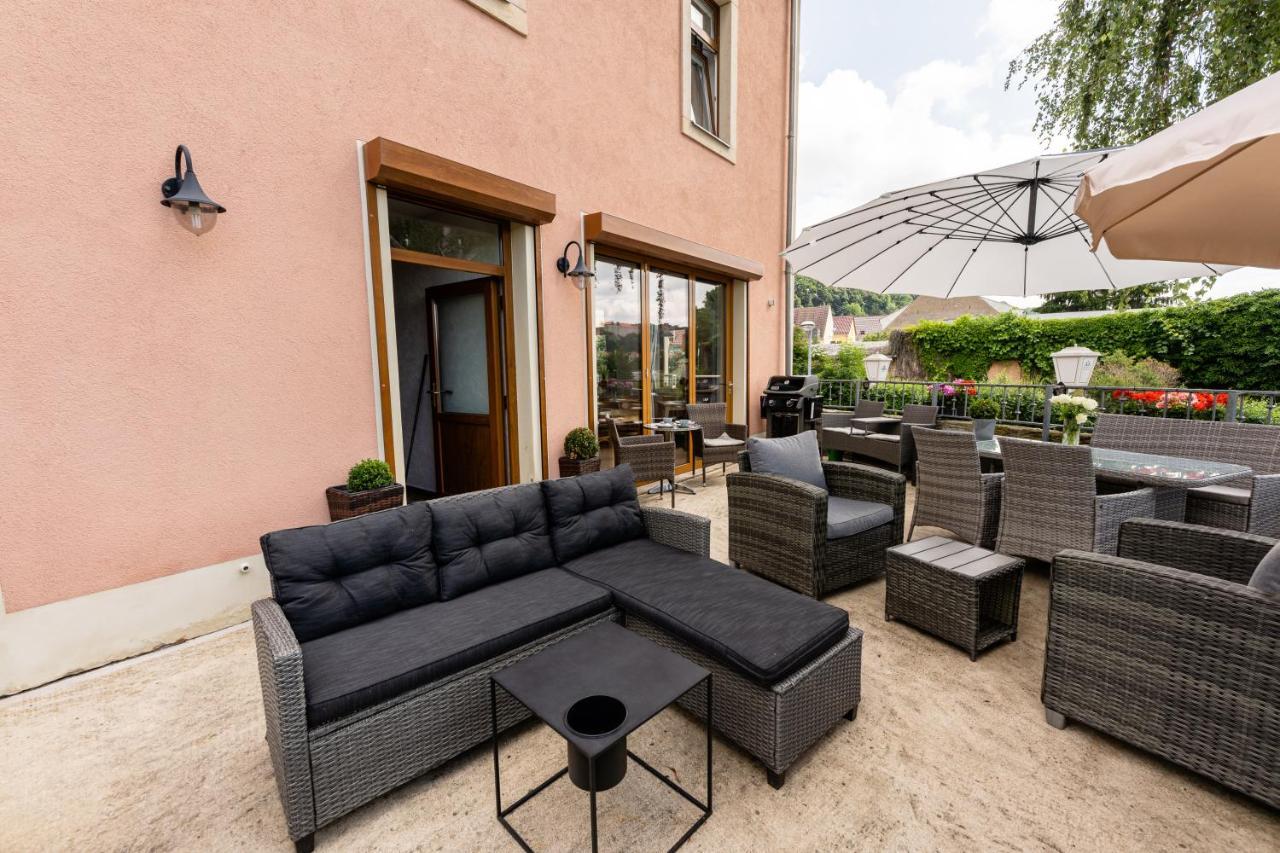 ElbPension&Ferienwohnung Sächsische Schweiz Pirna Exterior foto